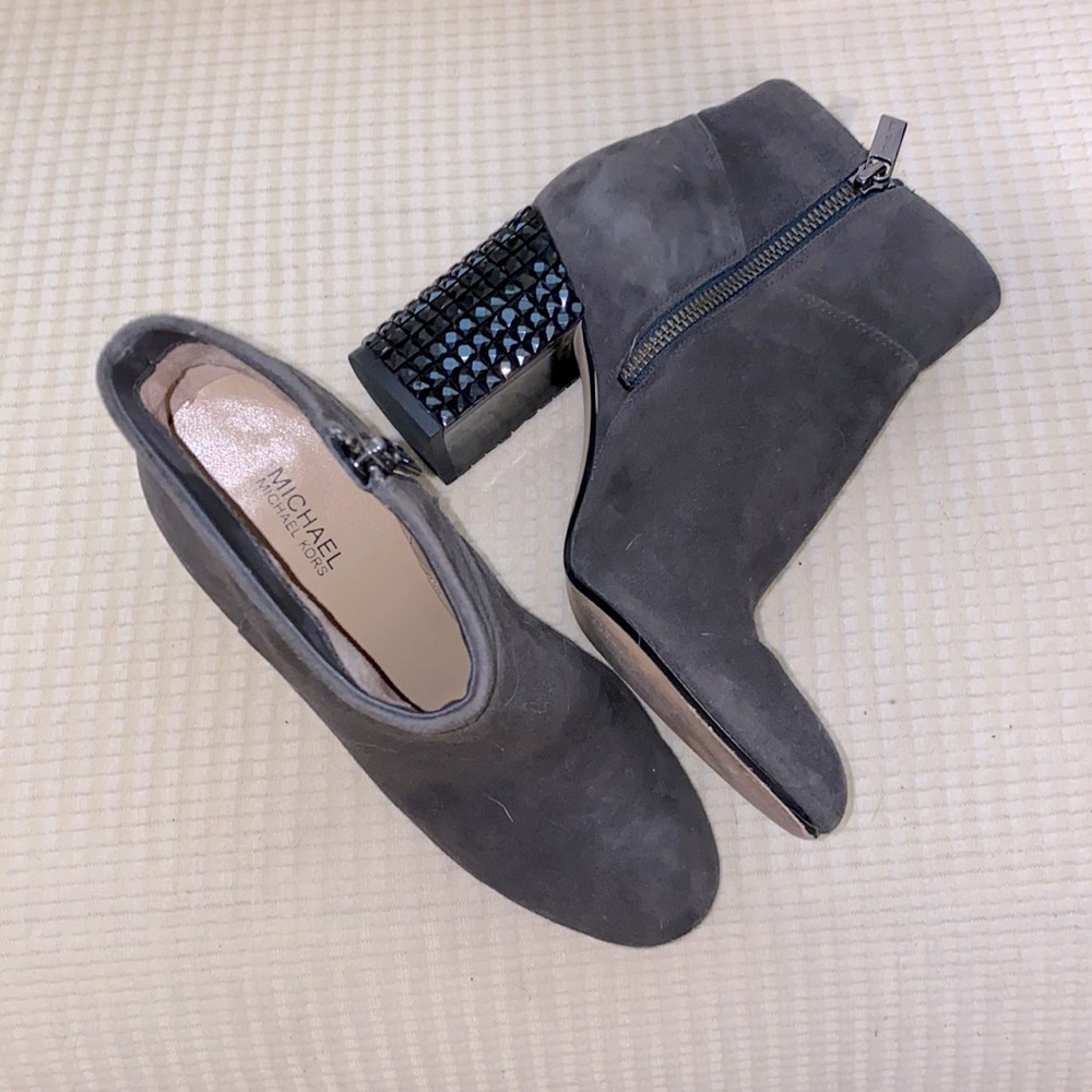 Michael Kors Arabella Crystal Studded Boots